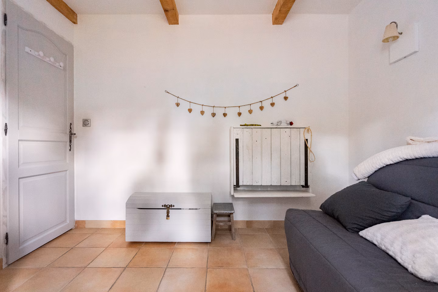 Chambre (lit simple / bureau)