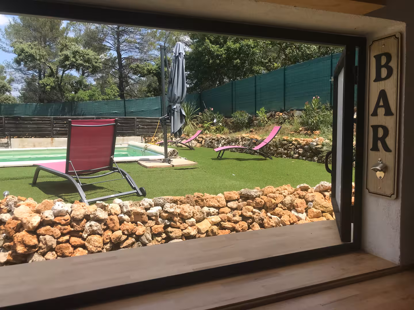 Jardin privé